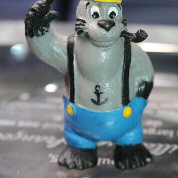 PETZI Rasmus Klump Micki Figure Beaver sailor toy Vintage PVC figurine Bully - Picture 2 of 4